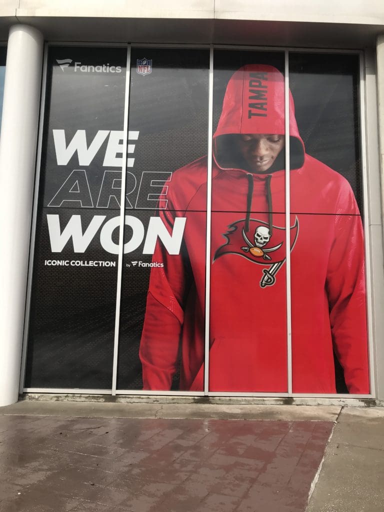 We are one window sign